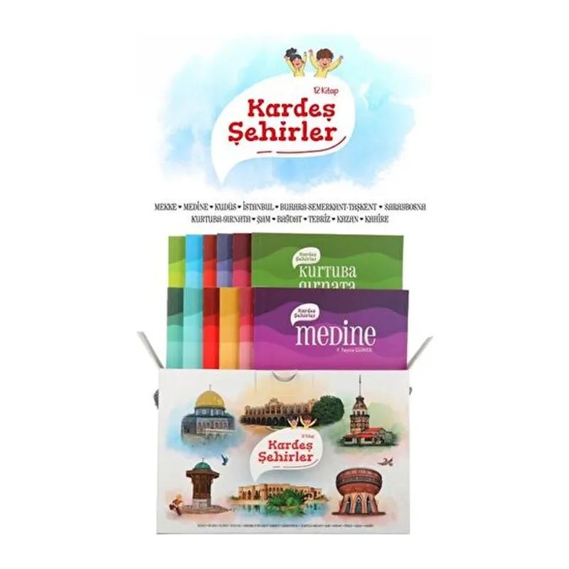 Kardeş Şehirler 12 Kitap Set