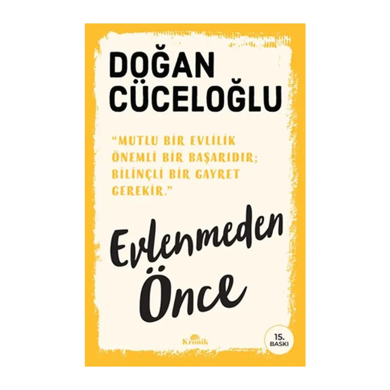 Evlenmeden Önce