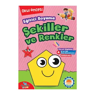 Eğitici Boyama - Şekiller ve Renkler