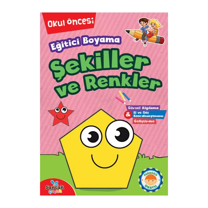 Eğitici Boyama - Şekiller ve Renkler