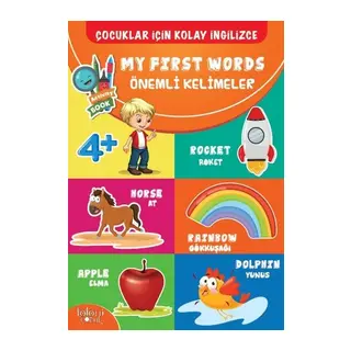 Çocuklar İçin Kolay İngilizce - My First Words Önemli Kelimeler