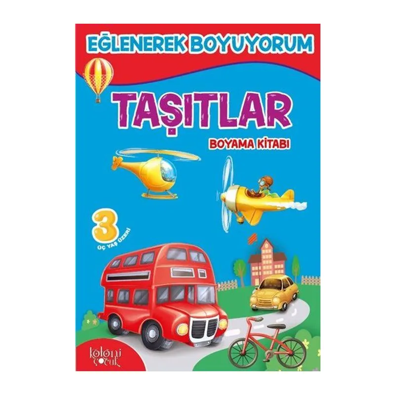Taşıtlar Boyama Kitabım