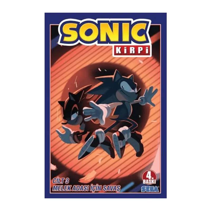 Kirpi Sonic Cilt 3 - Melek Adası İçin Savaş