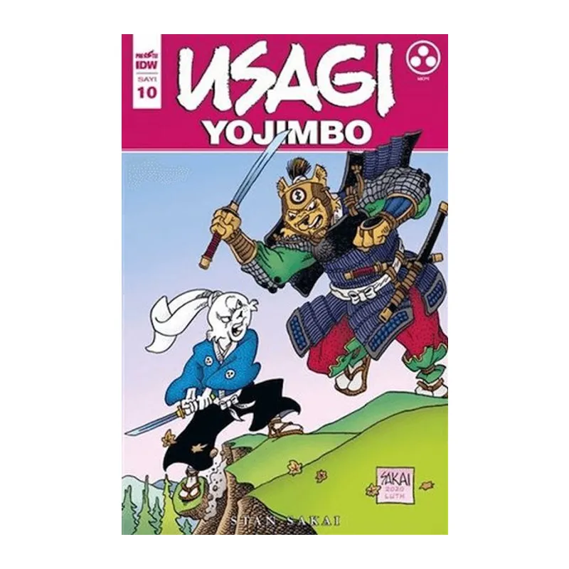 Usagi Yojimbo Sayı 10
