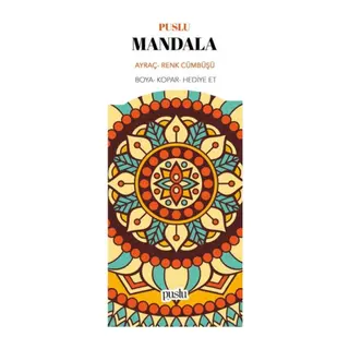 Mandala Ayraç - Renk Cümbüşü