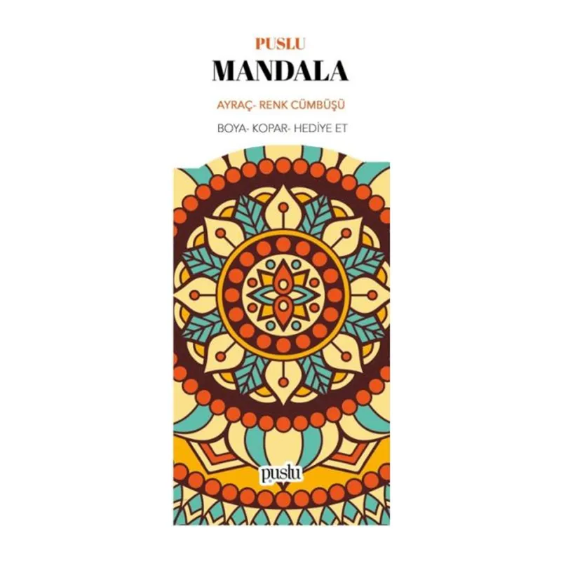 Mandala Ayraç - Renk Cümbüşü