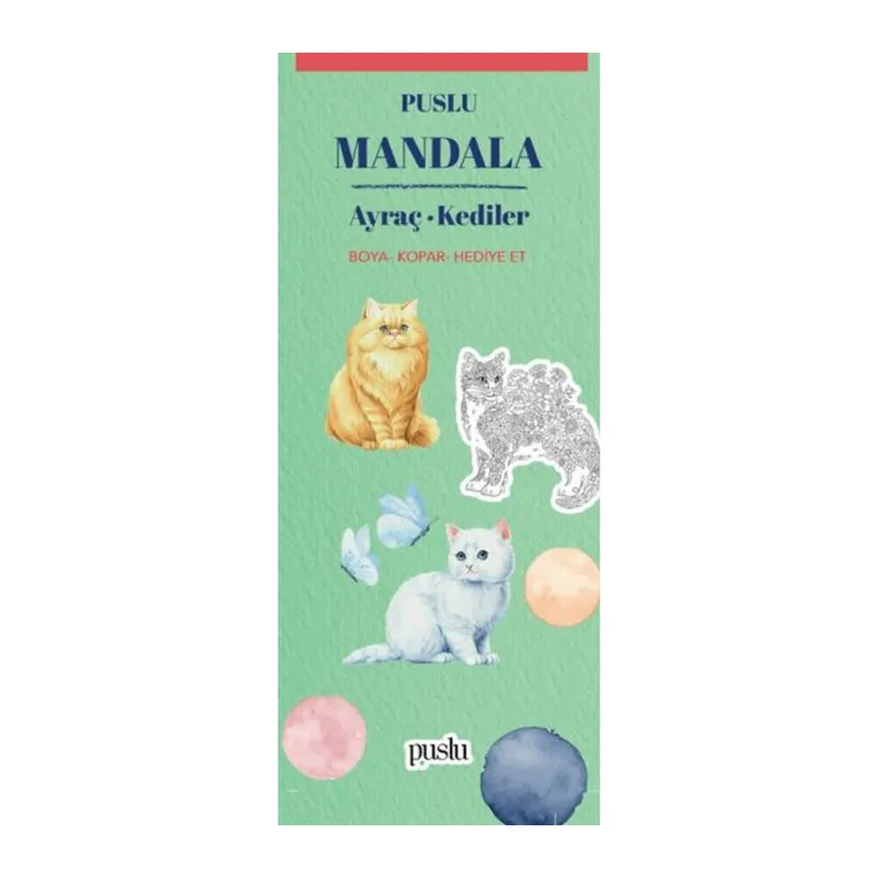 Mandala Ayraç - Kediler