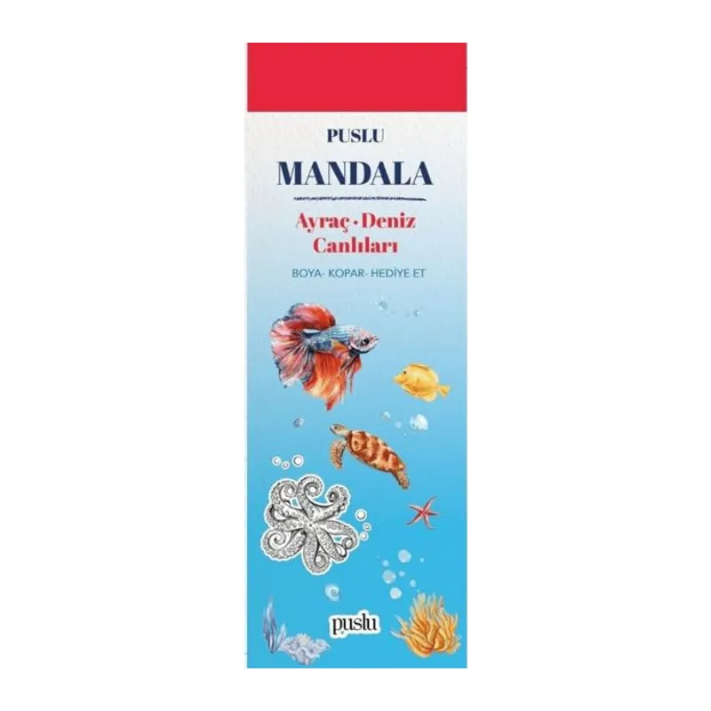 Mandala Ayraç - Deniz Canlıları