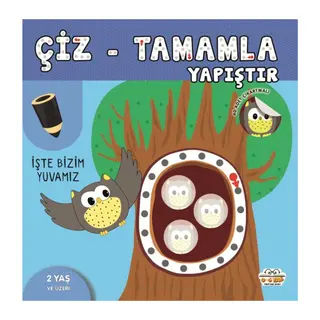 Çiz-Tamamla-Yapıştır İşte Bizim Yuvamız