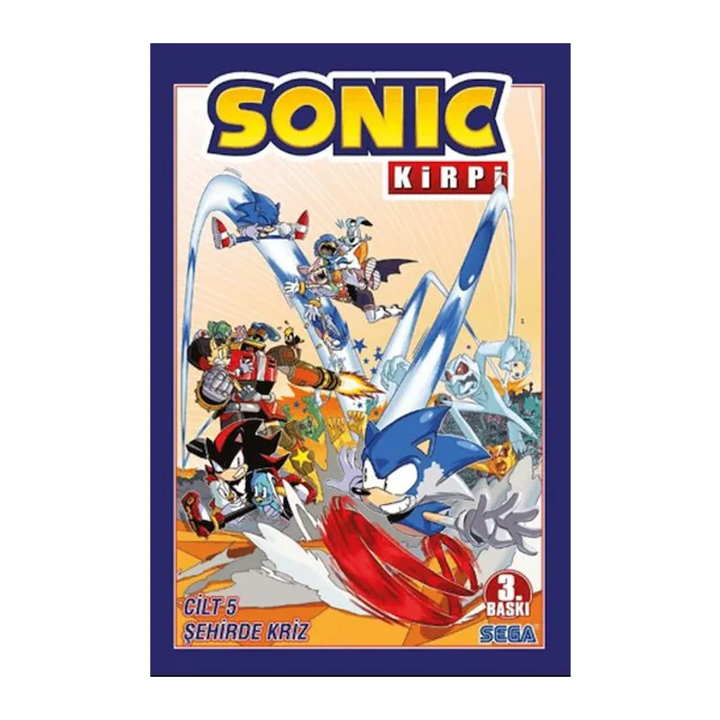 Kirpi Sonic Cilt 5 - Şehirde Kriz