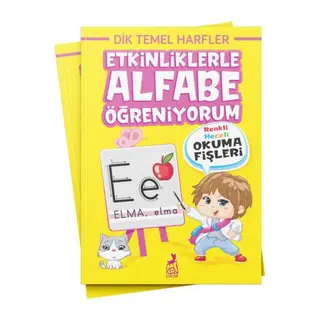 Etkinliklerle Alfabe Öğreniyorum
