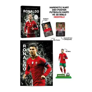 Ronaldo - Sahanın Yıldızları - 3D Biblo Hediyeli!