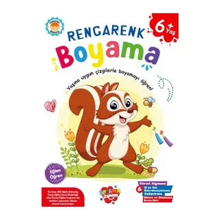 Rengarenk Boyama 6 Yaş