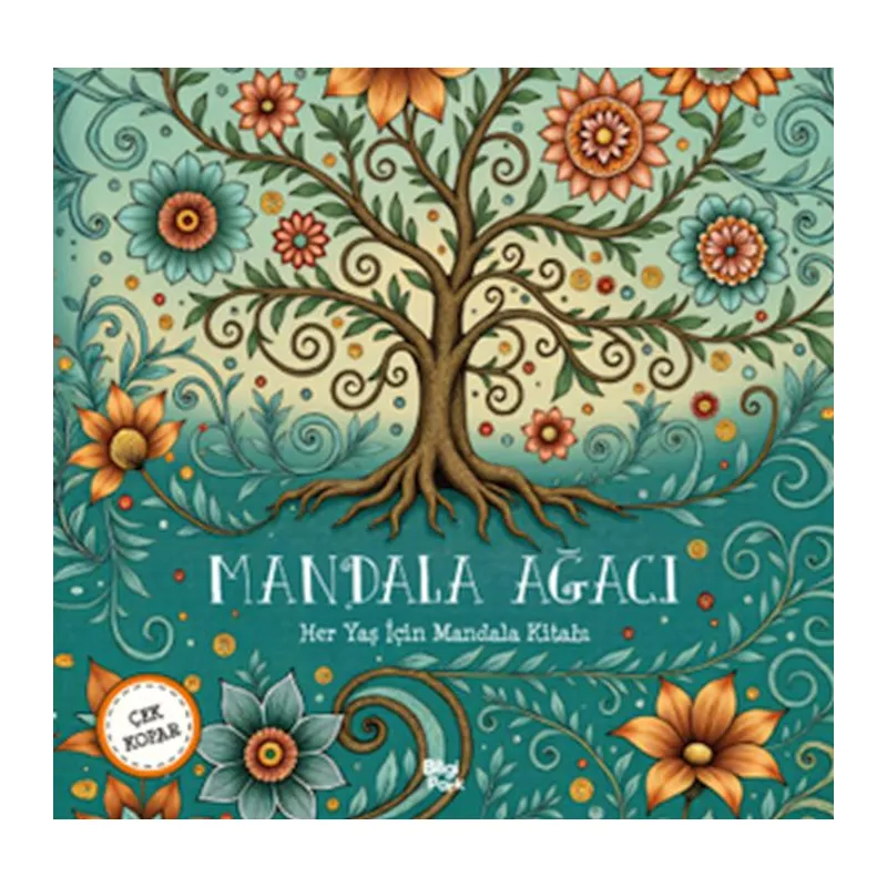Mandala Ağacı – Her Yaş İçin Mandala - Çek Kopar