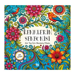 Renklerin Senfonisi – Her Yaş İçin Mandala - Çek Kopar