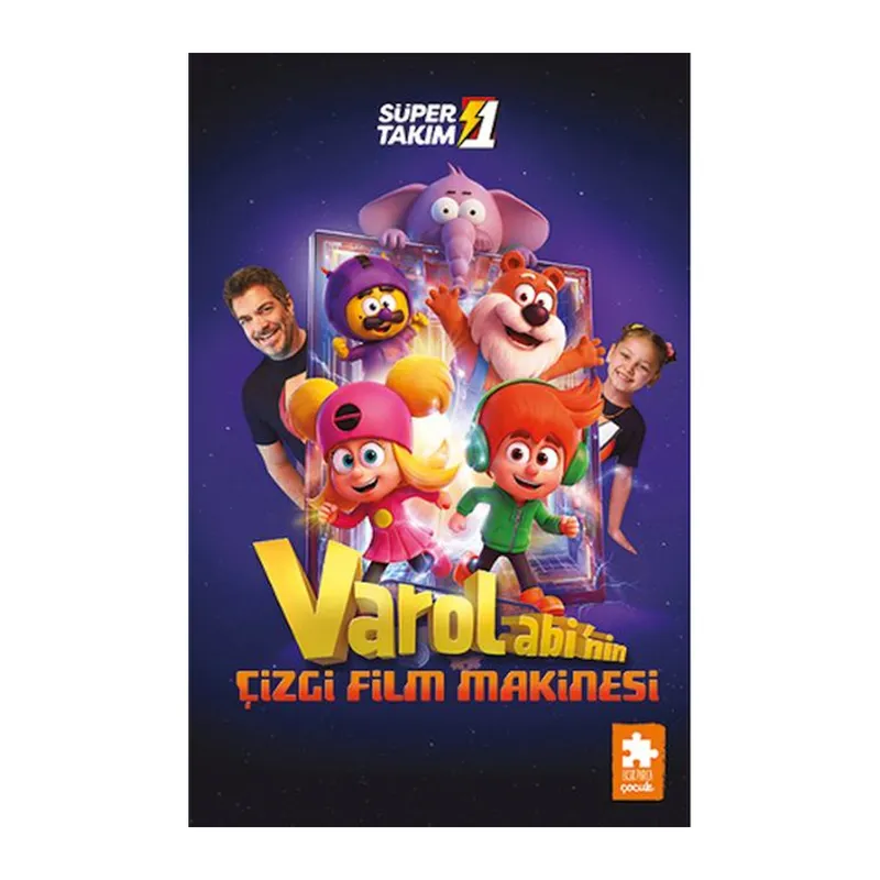 Süper 1 Takım - Varol Abi’nin Çizgi Film Makinesi - Film Kitabı