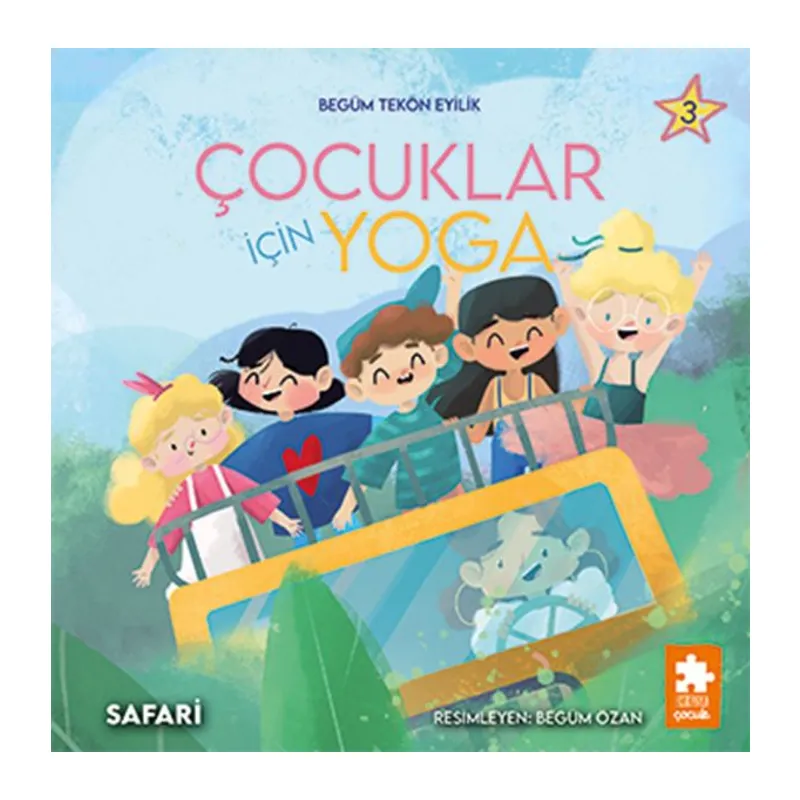 Çocuklar İçin Yoga 3-Safari