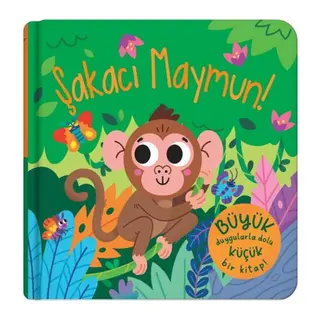 Parmak Kuklalı Kitap – Şakacı Maymun