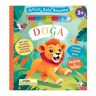 Sihirli Sulu Boyama - Doğa