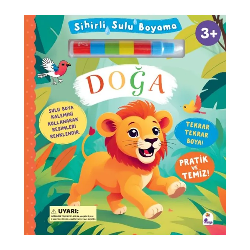 Sihirli Sulu Boyama - Doğa