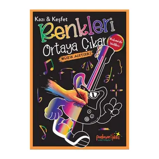 Kazı & Keşfet Renkleri Ortaya Çıkar - Müzik Aletleri