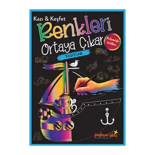 Kazı & Keşfet Renkleri Ortaya Çıkar - Taşıtlar