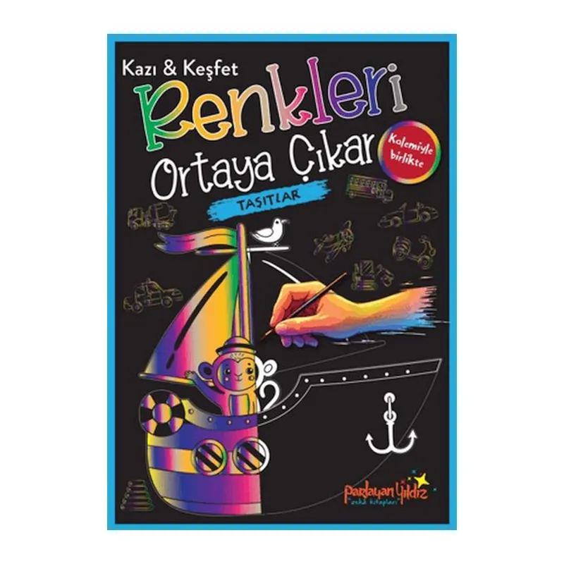 Kazı & Keşfet Renkleri Ortaya Çıkar - Taşıtlar