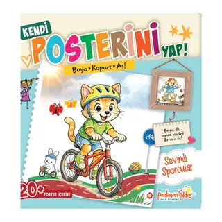 Kendi Posterini Yap! Boya Kopart As! Sevimli Sporcular