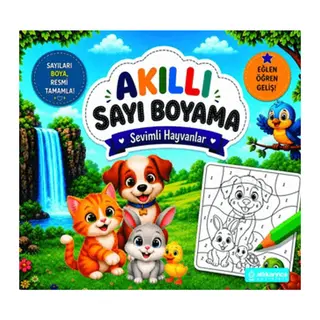Akıllı Sayı Boyama - Sevimli Hayvanlar