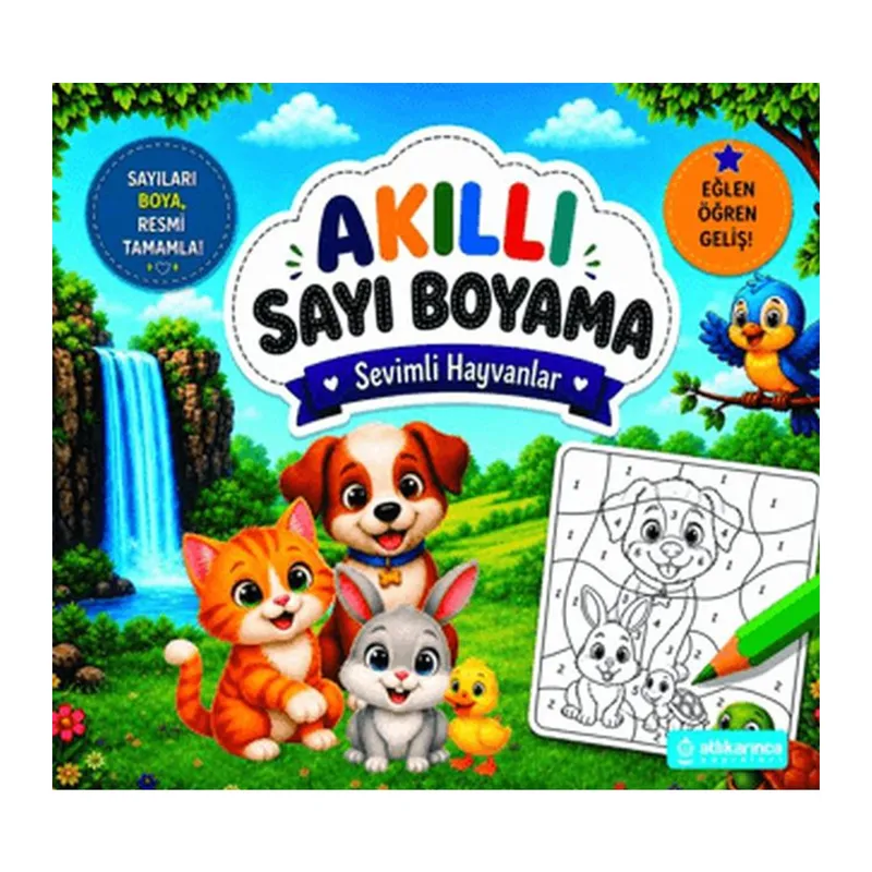 Akıllı Sayı Boyama - Sevimli Hayvanlar