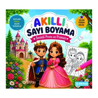 Akıllı Sayı Boyama - Sevimli Prens ve Prensesler