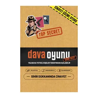 Dava Oyunu - Sihir Dükkanında Cinayet