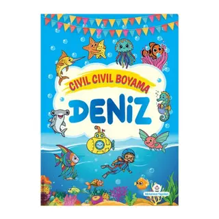 Cıvıl Cıvıl Boyama Deniz