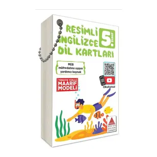 5. Sınıf Resimli İngilizce Dil Kartları