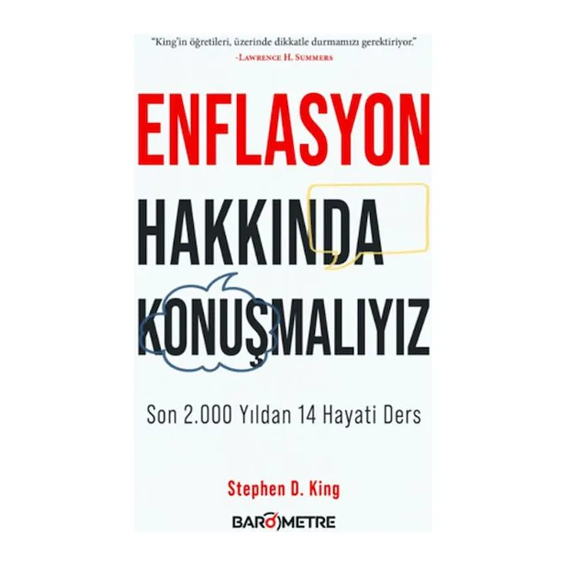 Enflasyon Hakkında Konuşmalıyız