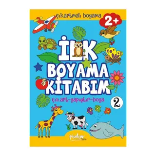 Çıkartmalı İlk Boyama Kitabım 2+ Yaş-2