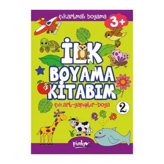 Çıkartmalı İlk Boyama Kitabım 3+ Yaş-2