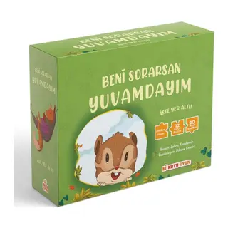 Beni Sorarsan Yuvamdayım-İşte Yer Altı! (Kitap ve Yapboz Seti)