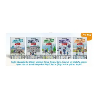 Safa İle Şifa Beş Şehir'de (5 Kitap)