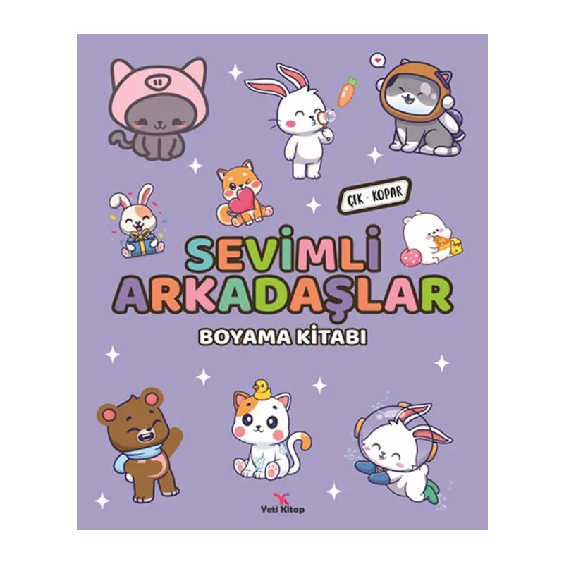 Sevimli Arkadaşlar Boyama Kitabı