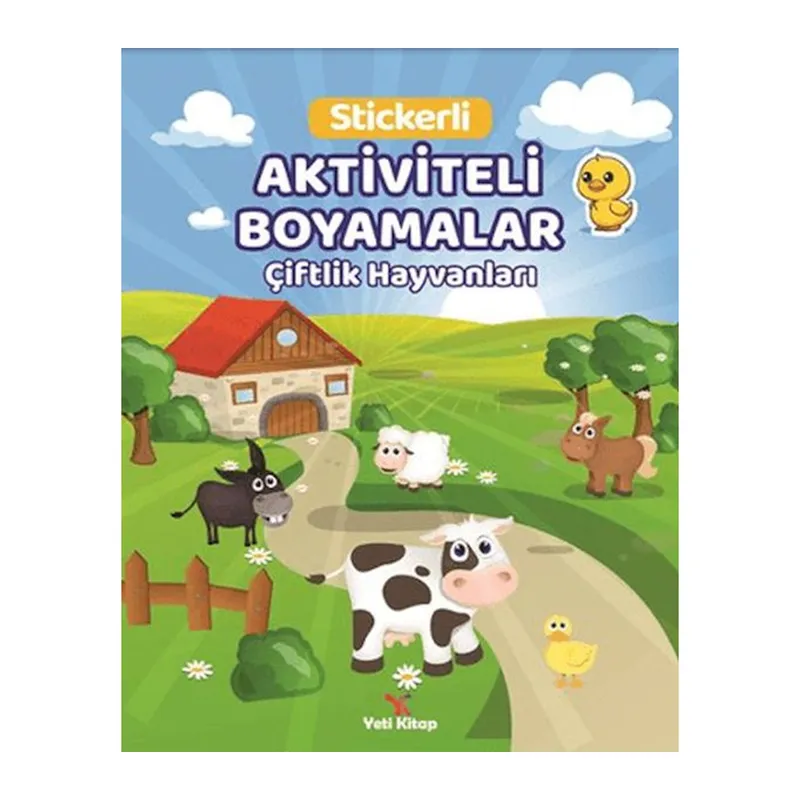 Çiflik Hayvanları Aktiviteli Boyamalar