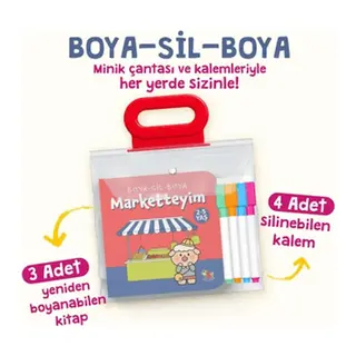Boya Sil Boya - 2 (Marketteyim - Evdeyim - Parktayım / 2-5 Yaş)