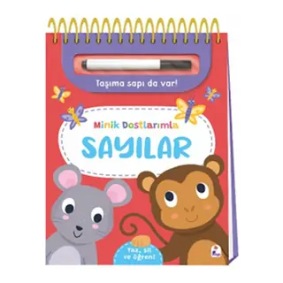 Minik Dostlarımla Sayılar – Yaz, Sil ve Öğren