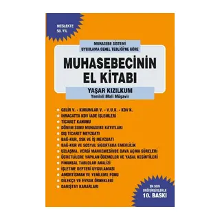 Muhasebecinin El Kitabı