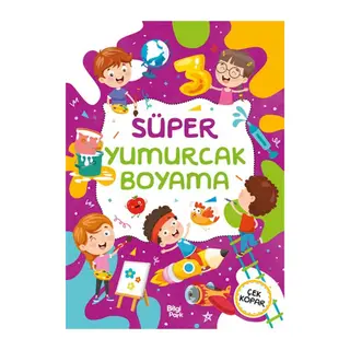 Süper Yumurcak Boyama Kitabı