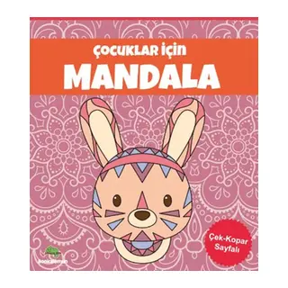 Çocuklar İçin Mandala - Pembe