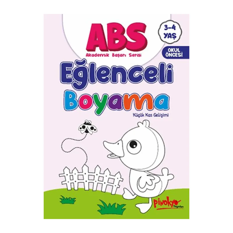 ABS 3-4 Yaş Eğlenceli Boyama