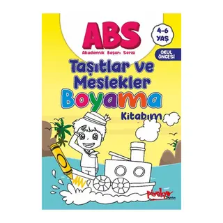ABS 4-6 Yaş Taşıtlar ve Meslekler Kitabım