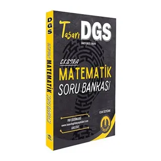 Tasarı DGS Ekstra Matematik Soru Bankası