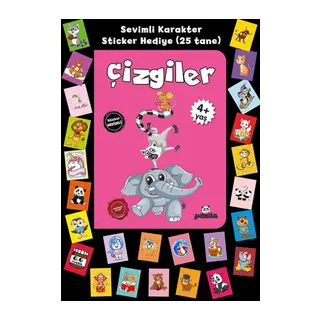 Stickerlı 4+ Yaş Çizgiler